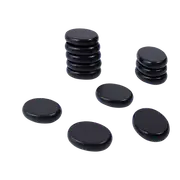 12pcs Hot Massage Stone Basalt Stones Kit Set Rock SPA Oiled Massage Tool