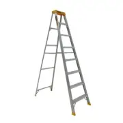 Gorilla Pro-Lite Aluminium Single Sided Step Ladder 150kg 8ft 2.35m M008-PRO