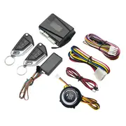 Mobile Phone Remote Control Start Car Autostart Engine 1 Button Start Stop System Automatic Engine Black