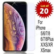 [20 PACK] Lot Tempered GLASS screen protector fo iPhone 11proMax/XMAx/XS//Plus