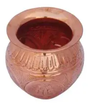 Copper Lota - Pitcher - Small Pot - Kalash 400ml