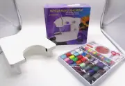 Mini Sewing Machine + Extension Handheld Lightweight BONUS spools & accessories