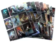 1996 COMIC IMAGES THE BEST OF FRAZETTA COMPLETE SET OF 90/90 CHROMIUM CARDS MINT