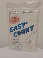 Zweigart 14 Count White Fine Aida Easy Count Pre-gridded Cross Stitch Embroidery