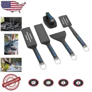 Ultimate 5-Piece Griddle Kit - Durable Non-Stick Tools for Perfect Cooking