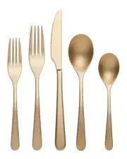 Oneida Kenbrook Tumbled 20pc Everyday Flatware Set