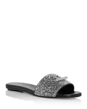 McQueen Women's Embellished Slide Sandals
