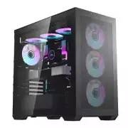 Darkflash DLX4000 Mesh Selection PC Case Black & White
