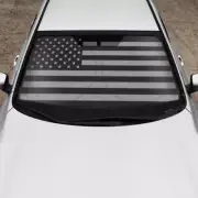 Pop Open Sunshade Black Flag Front Window Windshield Protector for Car Truck SUV