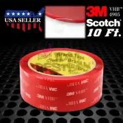 Genuine 3M VHB #4905 Clear Double-Sided Tape Mounting Automotive 40mmx10FT