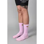 HONEY BEE - CAMEO PINK - YELLOW DOT SOCKS