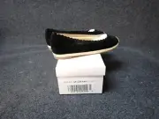 NEW Isaac Mizrahi Live! Espadrille Flat Pitch Black Women's 8.5 (SS17)