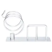 Aluminum Wall Mounted Shelf Hair Dryer Rack Organizer Holder Stand For AOS