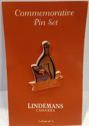 LINDEMANS CAWARRA PIN SET 3 OF 4 SYDNEY OLYMPIC GAMES 2000 PIN COLLECT #598