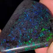 97ct Rough Fairy Matrix Opal Slice from Winton Queensland (19g, 0.69oz)