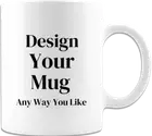 11oz Custom Mug, personalized coffee mug, design your own mug