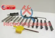 1/4" HSS Lathe Form Tools + 2 Mini Parting + Indexable Tools EMCO UNIMAT MYFORD