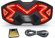 Mototcycle Helmet Brake Light,Jet Black Color, Real Waterproof,Motorcycle Helmet Safety Light, Wireless motorycycle Helmet Brake LED