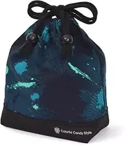N3587600 Drawstring Bag, Small, Cup Bag, for Boys, Drawstring Bag, for Children, Elementary School Students, School Entrance, Flash
