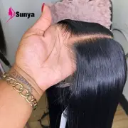 4X4 Closures Only 13X4 Lace Frontal Only HD Transparent Lace Closure Black Women