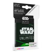 Gamegenic Star Wars Unlimited Art Sleeves - Card Back Green