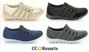 CC Resorts Shoes Cloud Comfort Christine zip up Sneaker Walking Shoe Christine