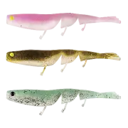 Daiwa 2024 BaitJunkie 5" Prawn Soft Plastic Fishing Lure Bait Junkie - Choose Co