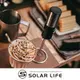 Solar Life 索樂生活 304不鏽鋼電動奶泡機含收納架.電動打奶泡器 咖啡打泡器 家用打蛋器 電動攪拌器