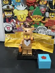 LEGO Mini Figure Series 23, Reindeer Costume with Gift Box and Heart #71034