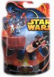 Star Wars Sandcrawler & Landspeeder with Sandtrooper & Luke Skywalker