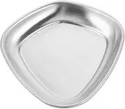 Ipetboom Nail Tool Tray Stainless Steel Storage Container Sanitizable Surface Nail Supply Organizer Easy to Clean
