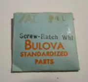 BULOVA 7AL Watch Part #41 - RATCHET WHEEL SCREW - GENUINE FACTORY Replacement
