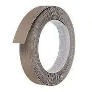 Edge Banding 1-1/8"x24.6ft, Pre-glued Edging Trim Iron-on Edge Banding, Brown