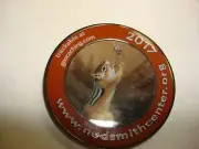 NEW LIMITED 2017 NED SMITH INQUISITIVE Chipmunk geocoin SOLD OUT!!!!!!