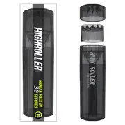 CLEAR HIGHROLLER Herb Grinder & Cone Loader | Portable Pre Roll Cone Filler | SM