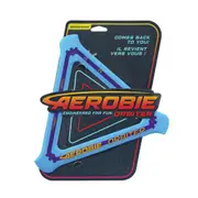 Aerobie Orbiter Boomerang Kids Flying Disc Outdoor Fun Play Toy Blue