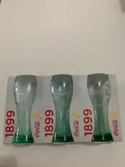 Collectable McDonalds Coca Cola Glasses 1899