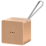 A105 Cute Mini Bluetooth Speaker Built-in Battery Portable Wireless Speaker for Smartphone/Tablet- Gold