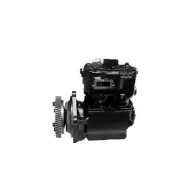 Haldex EL13312X Air Brake Compressor Remanufactured, Flange Mount, Gear