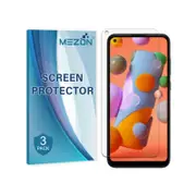 3 Pack MEZON Samsung Galaxy A11 Ultra Clear Film Screen Protectors