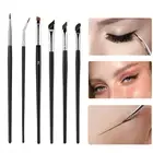 6Pcs/Set Ultra Fine Precision Eyebrow Concealer Brushes Women