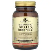 Solgar, Biotin, 50 Vegetable Capsules
