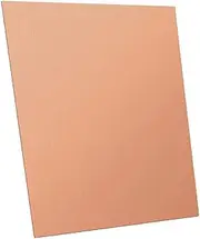 99.9% Pure Copper Cu Sheet Thin Metal Foil Sheet 0.5mm Thickness Square Copper Sheet Plate Strip Shim Thermal Pad Heatsink Sheet