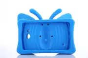 Catzon Butterfly Soft Silicone Tablet Case 7.0 inch For Samsung Galaxy Tab 3 P3200/T110/T111/T210/T211/T230/Huawei T1/Lenovo A7-Blue
