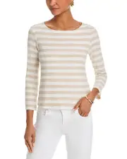 L'Agence Lucille Boat Neck Tee