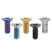 M8x20mm Titanium Bolt Flat Countersunk Torx T30 Head Screw Ti Gr5 Fasteners