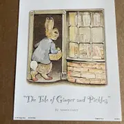Beatrix Potter : Book Cover Prints 8” X 10” Brand New / Old Stock !