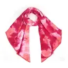 C.C Exclusive Tie Dye Multi Color Bias Cut Knitted Neck Warmer Oblong Scarf