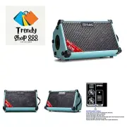 Powered Acoustic Guitar Amplifier- Portable Bluetooth Speaker 80W W/Battery w...