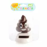 Smiling Poo Solar Dancer